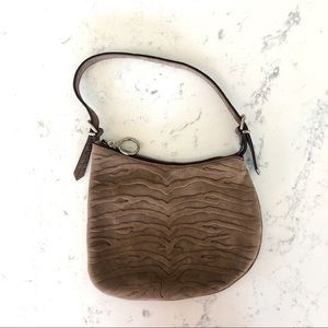 Fendi Suede Small Saddle Bag